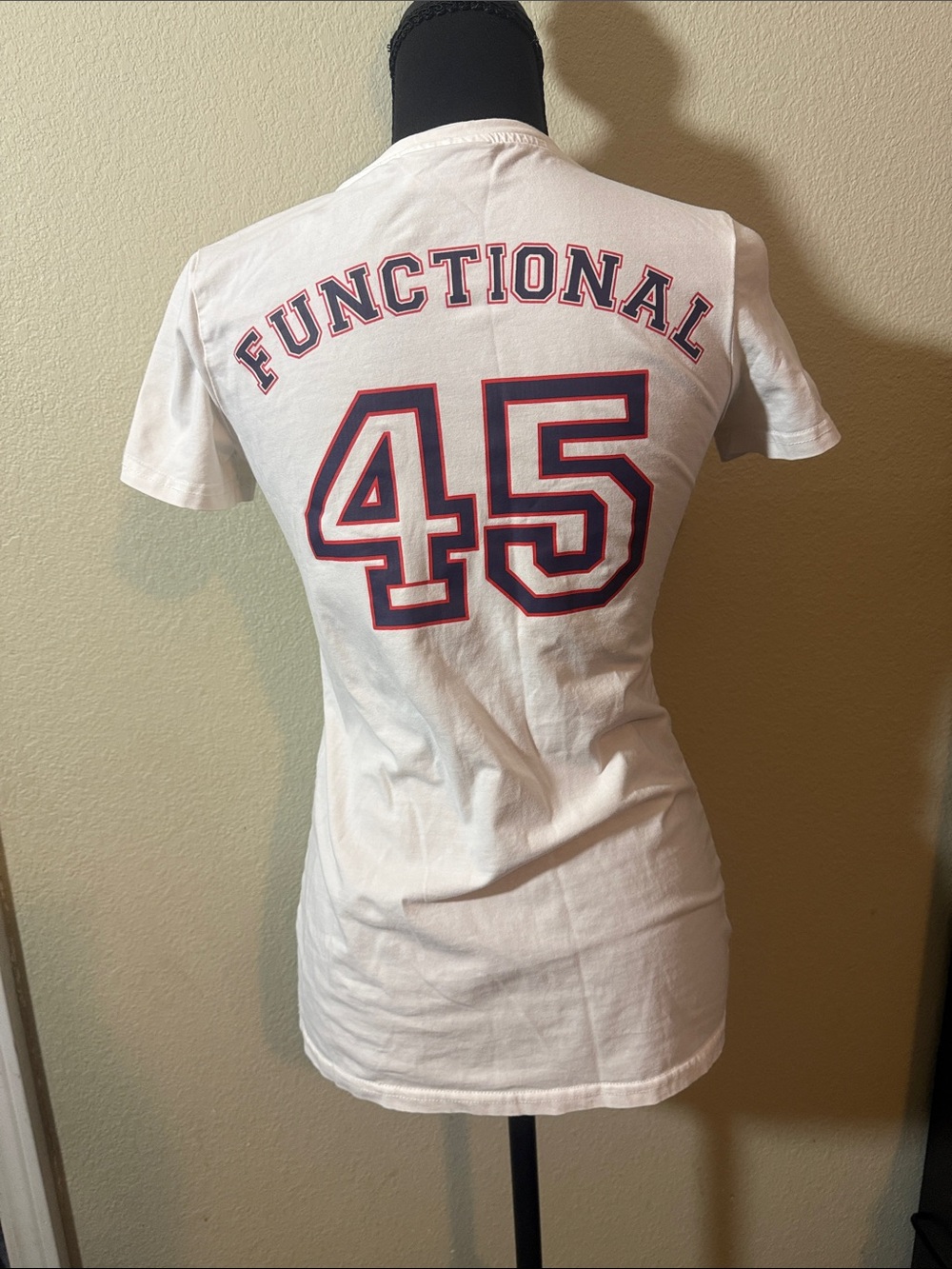 Functional 45 Women's White Graphic Tee